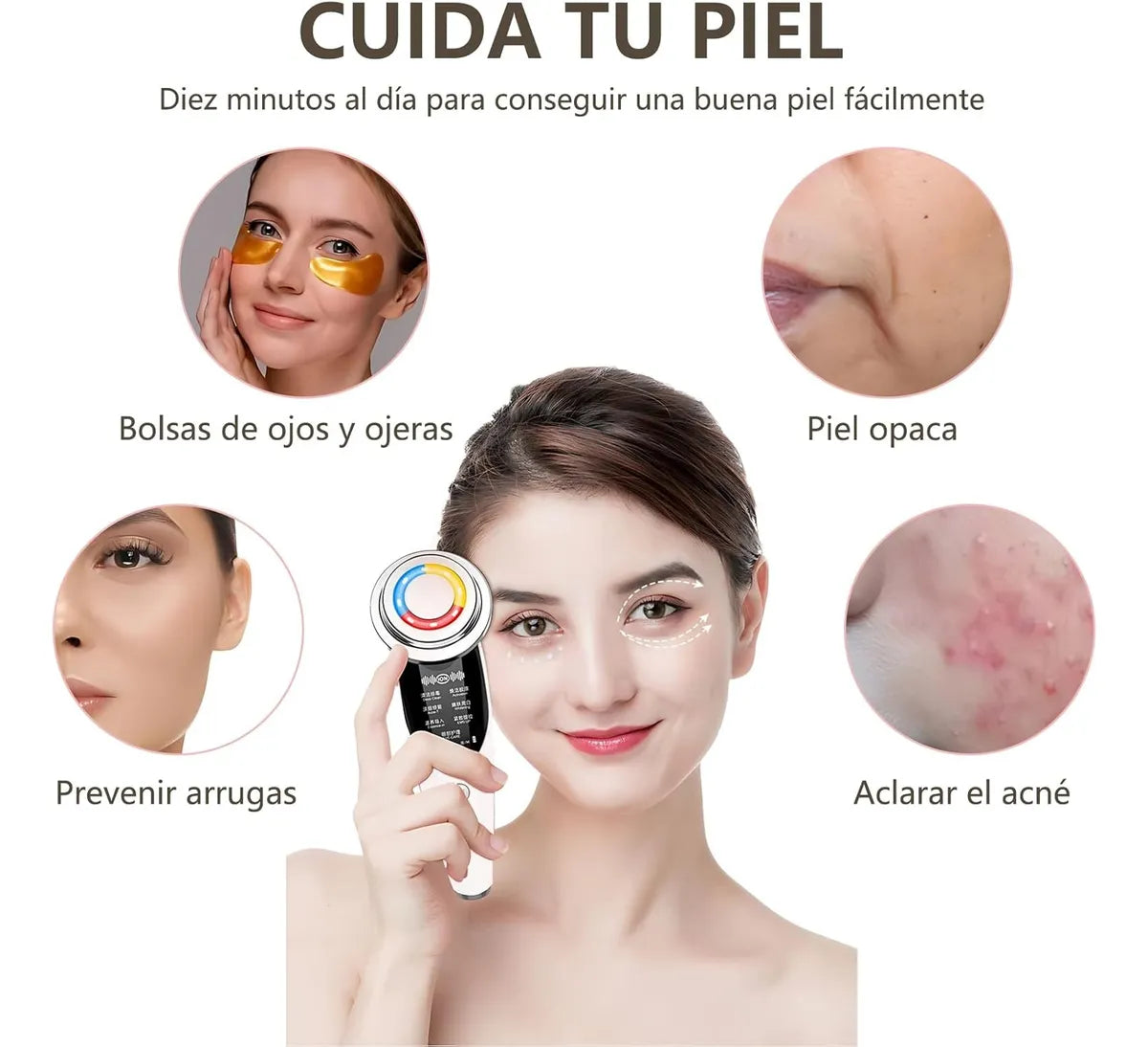 Masajeador Facial 7 en 1